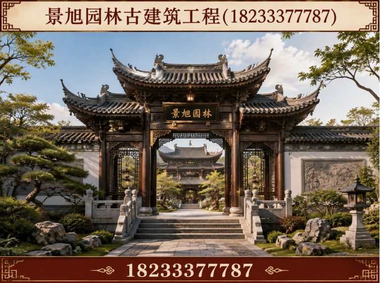 徐水区景旭园林古建筑工程展示图